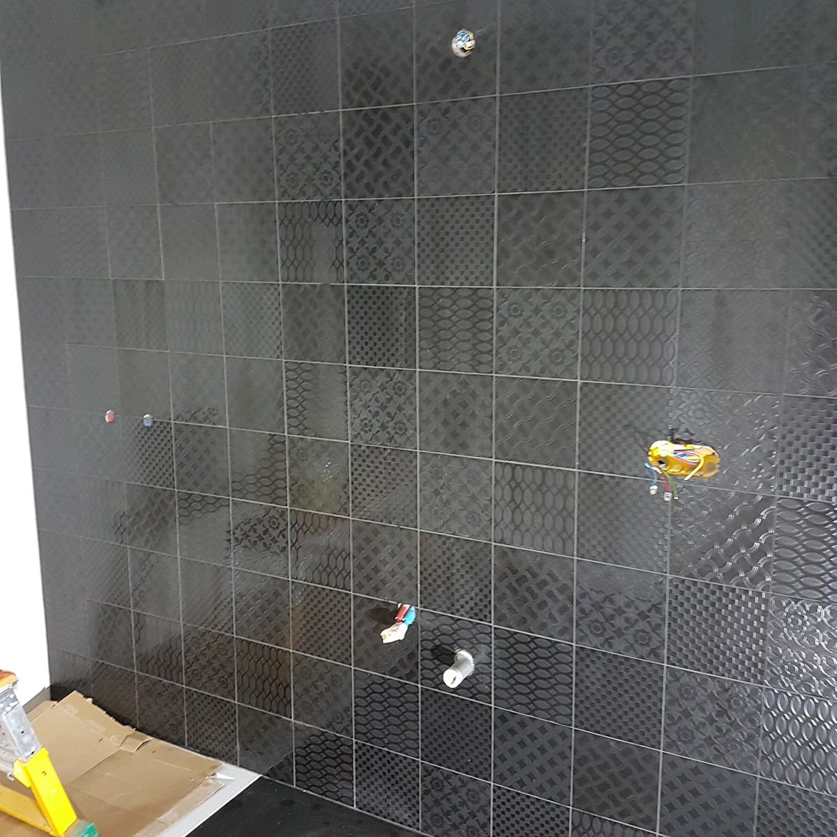 Faïence murale salle de bain